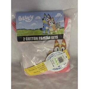 Bluey 2 Cotton Pajama Sets NEW Polyester Size 4 Bluey Loves Bingo Pajamas PJ's